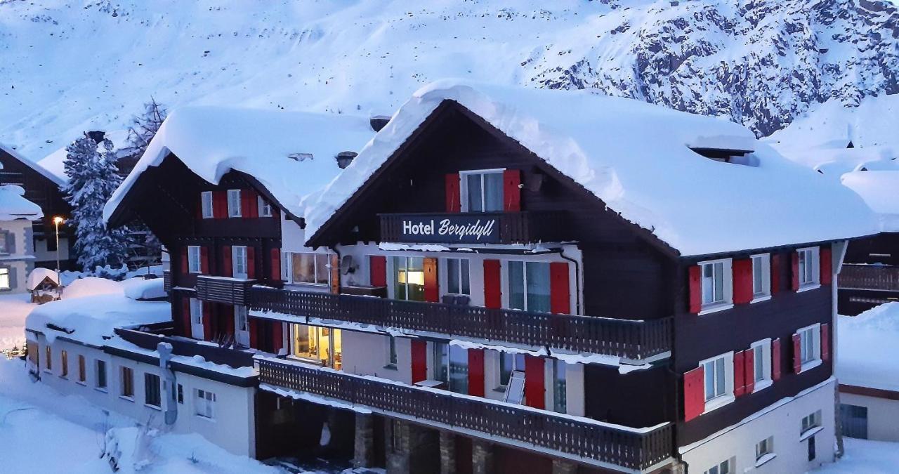 Hotel Bergidyll 安德马特 外观 照片